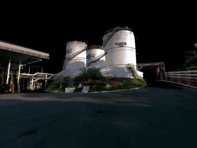 Escaneamento 3D de Estruturas Industriais